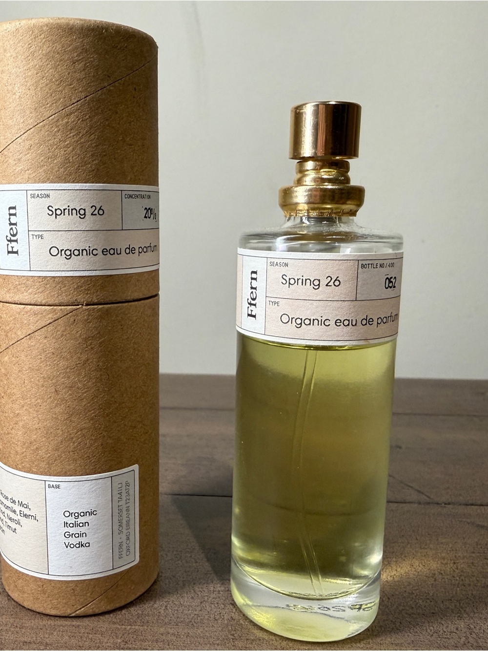 Spring 26 Organic Eau de Parfum